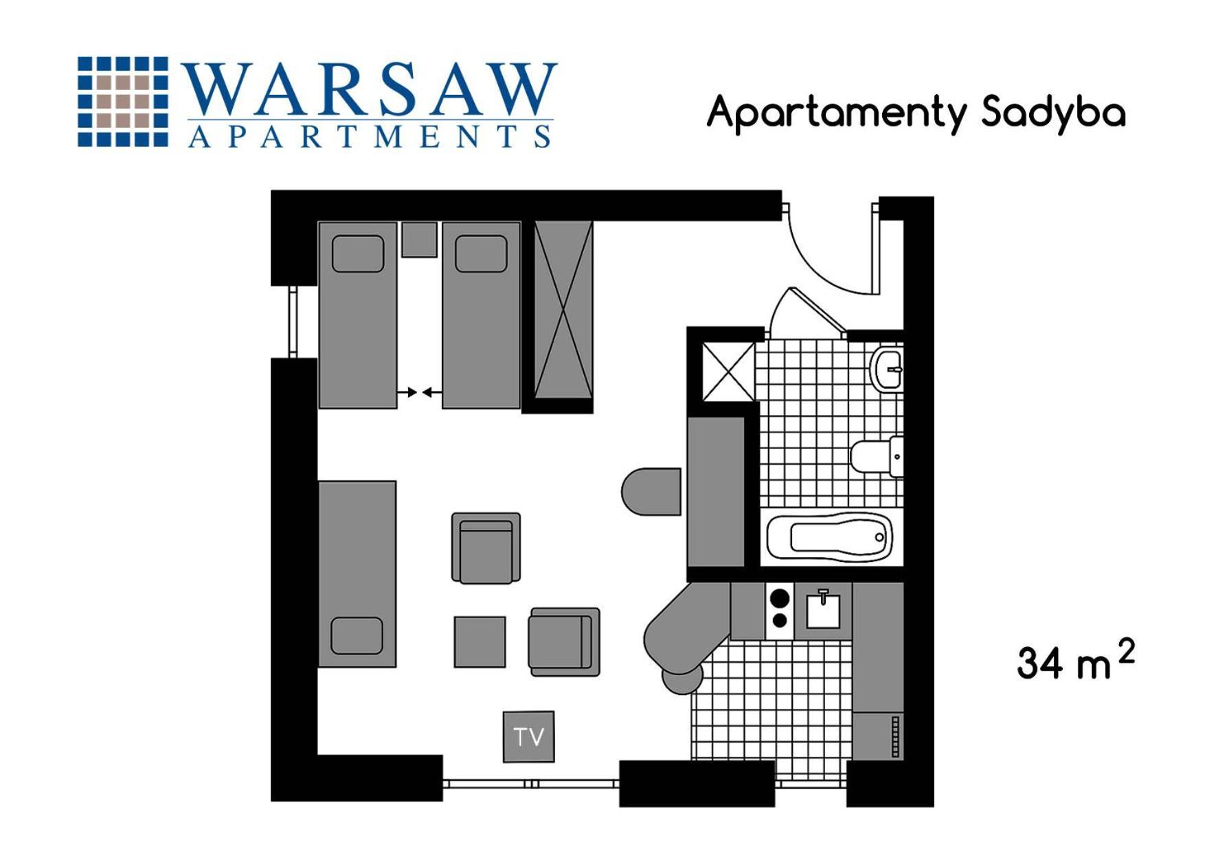 Warsaw Apartments - Apartamenty Sadyba Buitenkant foto