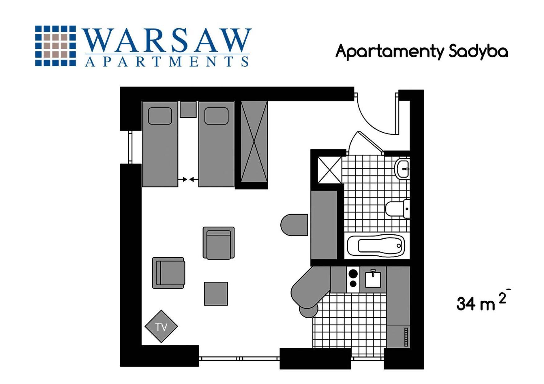 Warsaw Apartments - Apartamenty Sadyba Buitenkant foto